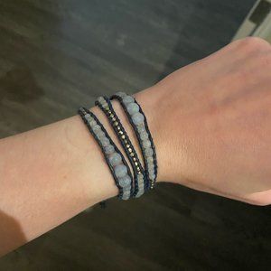 Chan Luu Blue Wrap Bracelet